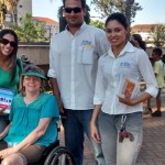 Laís, Inês, Diego e Carol