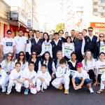 Diretores, associados e colaboradores da AERO e CREA presentes no desfile