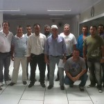 Formandos da 1ª Turma do Curso de Mestre de Obras